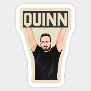 Impractical Jokers - Quinn - Awesome Quinn Comic illustration Sticker